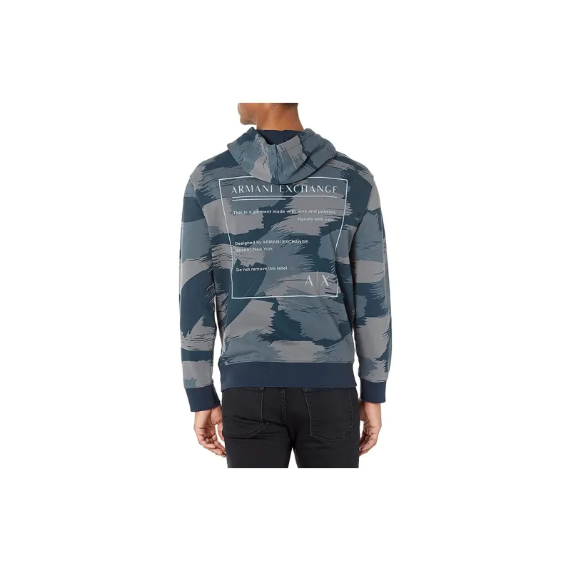 ARMANI EXCHANGE Sweatshirts Men Marine Blue-3