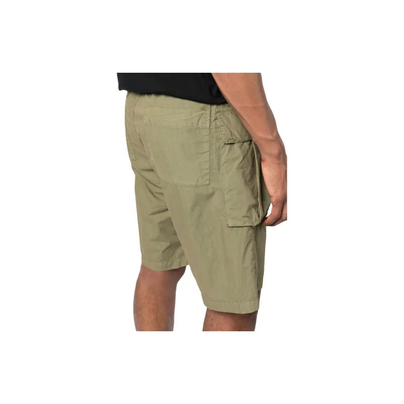 ASPESI Buttoned Straight Leg Cargo Shorts-4