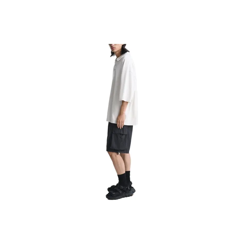 ZARA Cargo Shorts Men Black-4