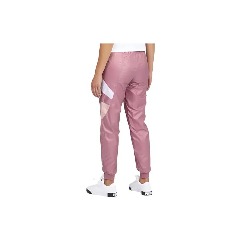 PUMA Casual Pants Women's Pink Purple-2