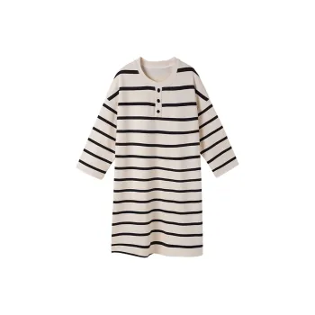 OUSHIBO Nightgown Women's Apricot