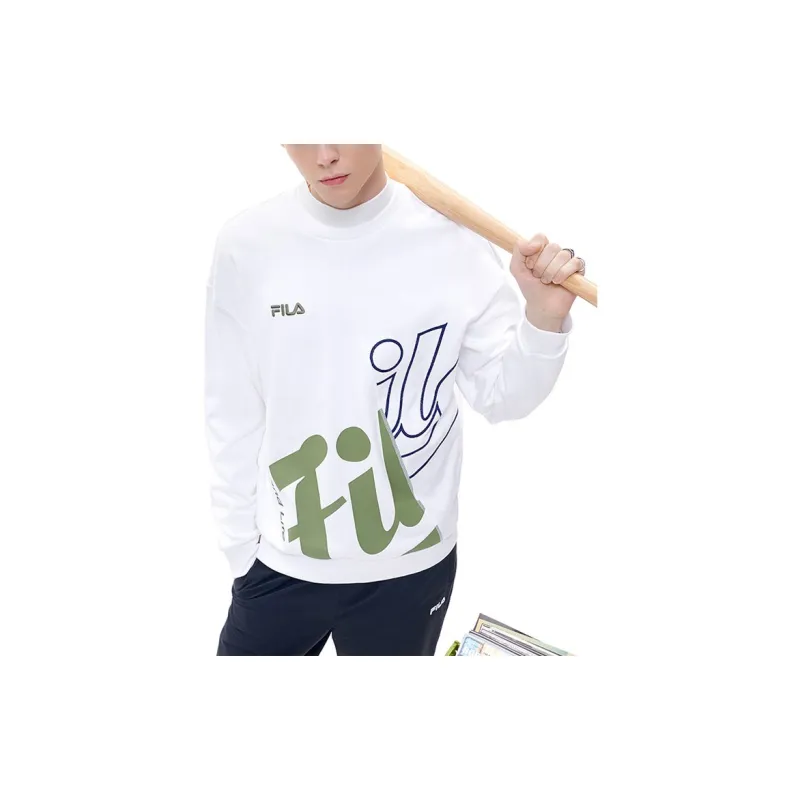 FILA FUSION Sweatshirt Men's White-3