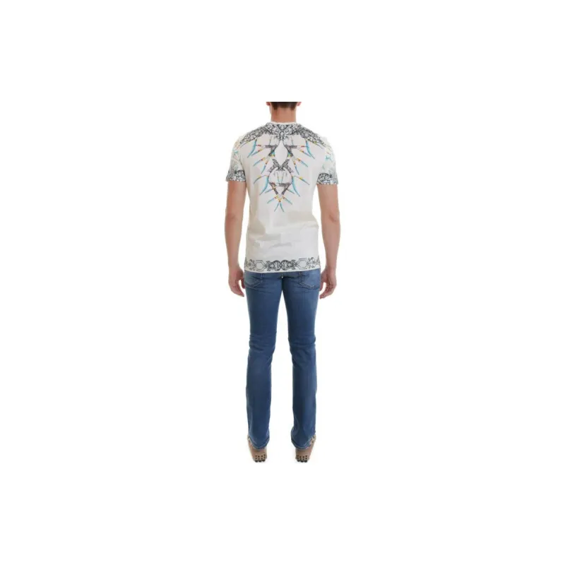 VERSACE T Shirts Men White-2
