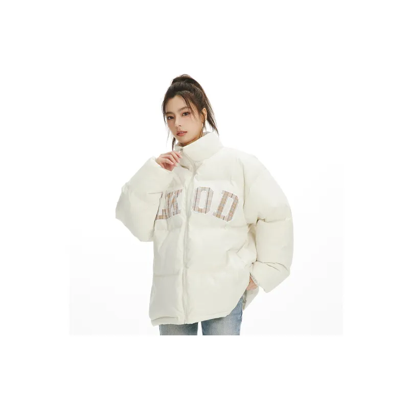 LKOD Puffer Jacket Unisex Milk White-4