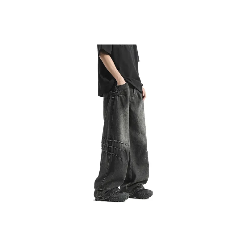 KGK Jeans Men's Black Gray Color-4