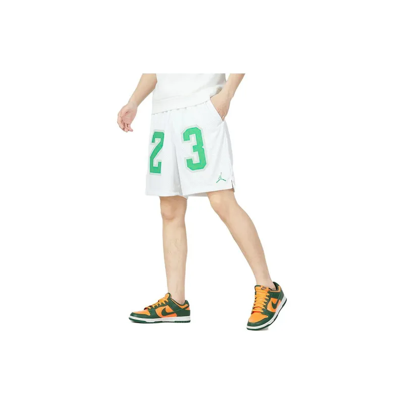 Jordan Casual Shorts Men White-2