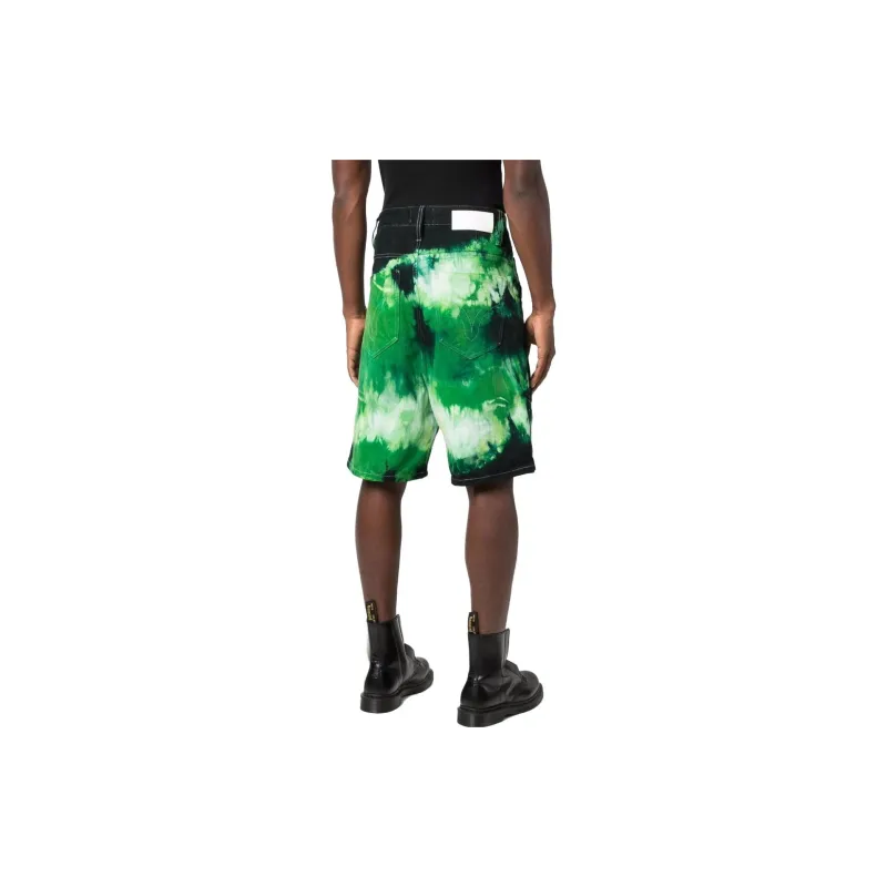 AMIPARIS Tie Dyed Bermuda Shorts-4