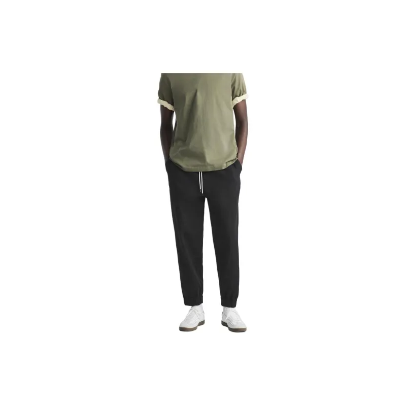 ZARA Casual Pants Men Black-2