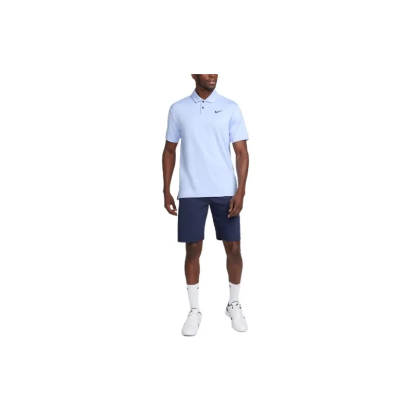 Nike Solid Golf Polo Polo Shirt Men's Blue-1