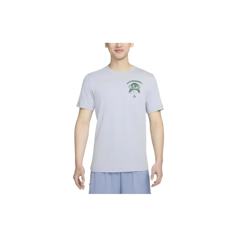 Nike Giannis T Shirt Men's Gray-3