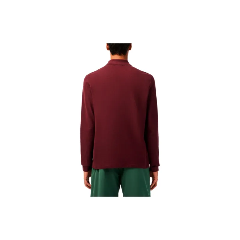 LACOSTE Polo Shirt Men's Burgundy-3