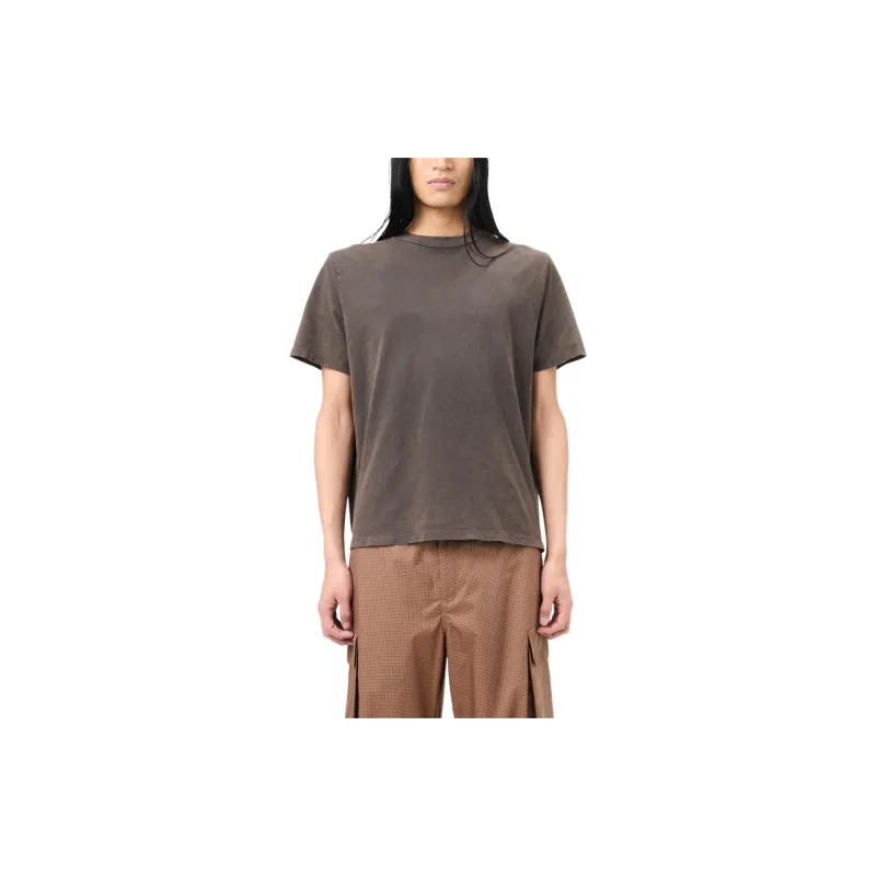 OUR LEGACY Drop shoulder Cotton T shirt-1
