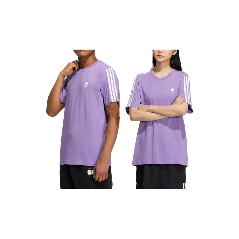 Adidas Essential T Shirts Unisex Violet-5
