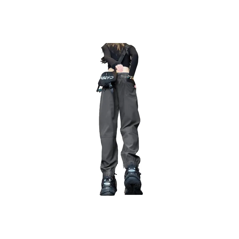 Qnxeey Casual Pants Unisex-3