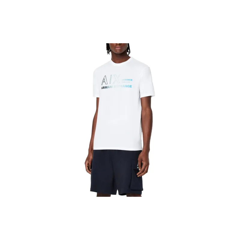 ARMANI EXCHANGEAE SS23 T Shirt Men's White-1