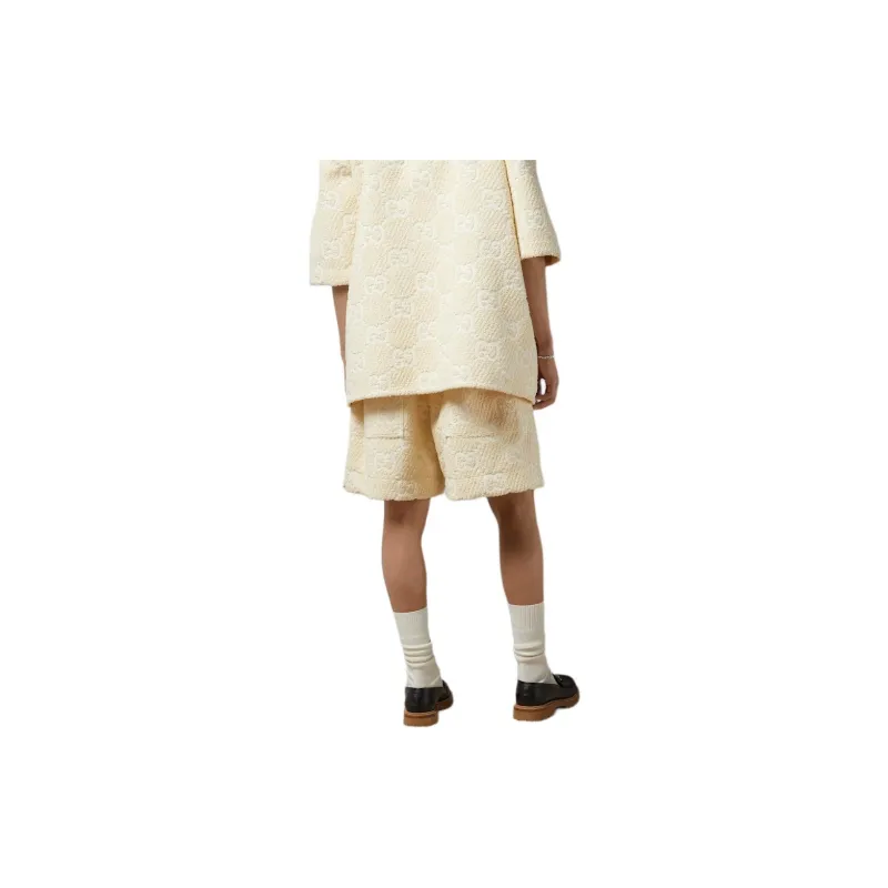 GUCCI GG jacquard Terry cloth Shorts-2