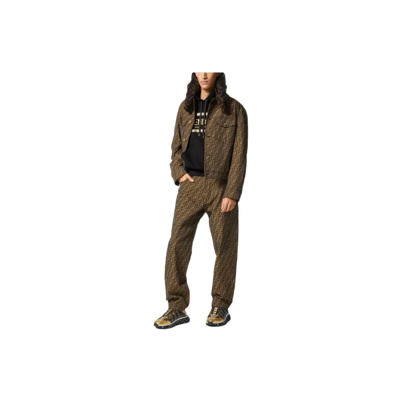 Fendi Fendace Logo Mens Hoodie-3