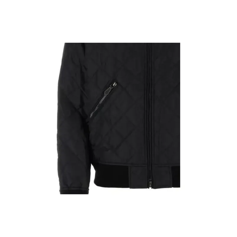 Burberry Puffer Jacket Winter Men's Black-3