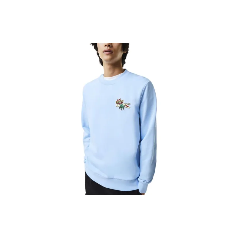 LACOSTE Sweatshirts Men Light Blue-3