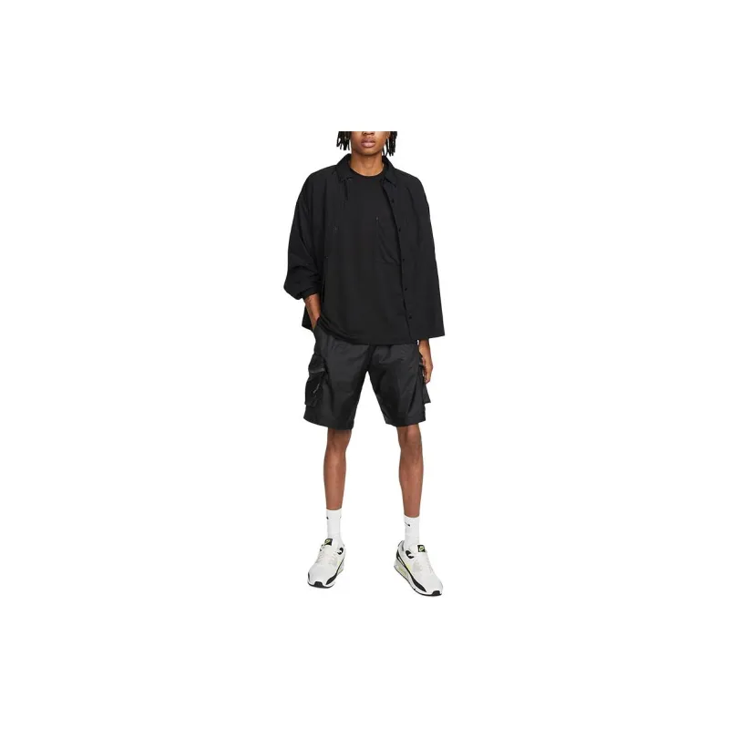 Nike SPORTSWEAR TECH PACK T Shirt Men's Black-2