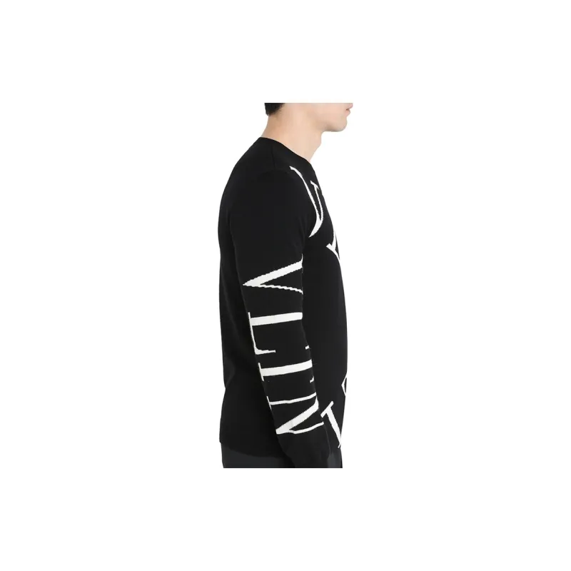 Valentino Cashmere Sweaters Men Black-3