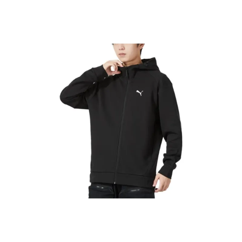 PUMA Jackets Men Black-3