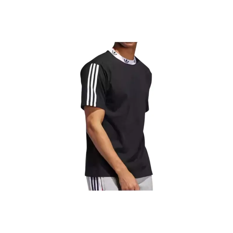 Adidas Originals T Shirts Men Black-4