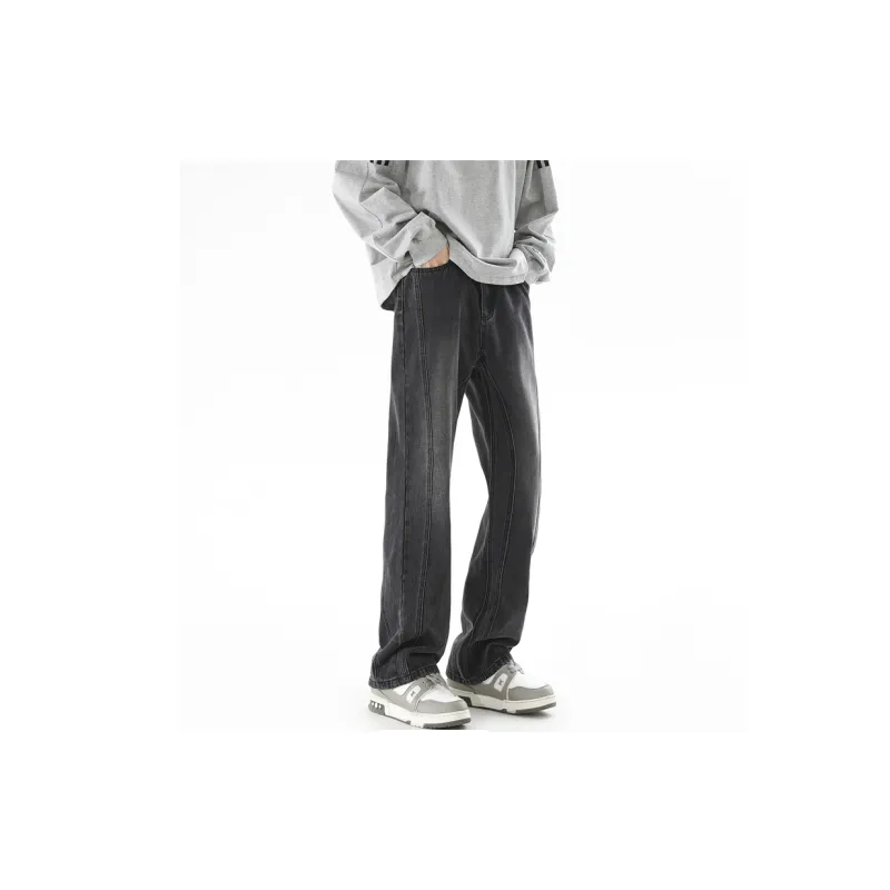 PAINT STAIN Jeans Unisex Yellow Mud-28