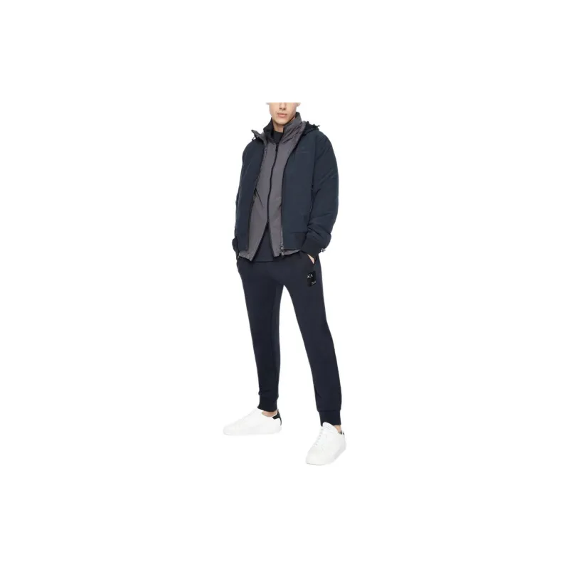 ARMANI EXCHANGE Jackets & Coats Men's Navy Blue-8