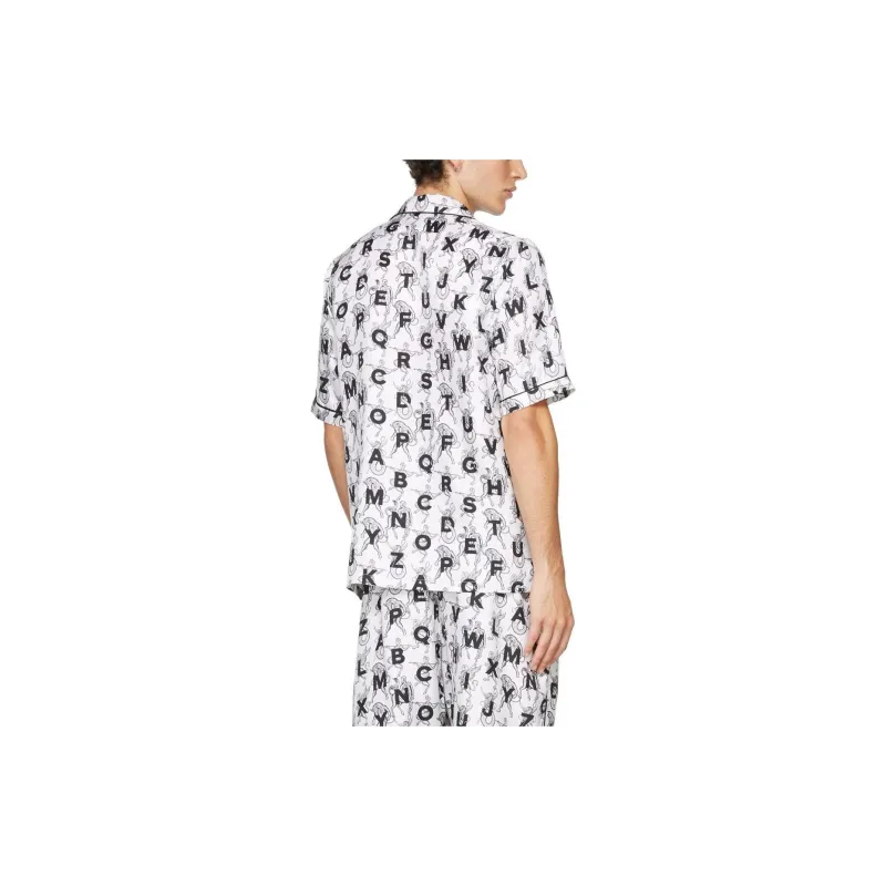 Burberry Shirts Men White-2