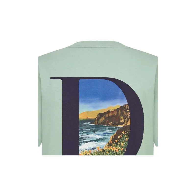 DIOR T Shirts Men Green-4
