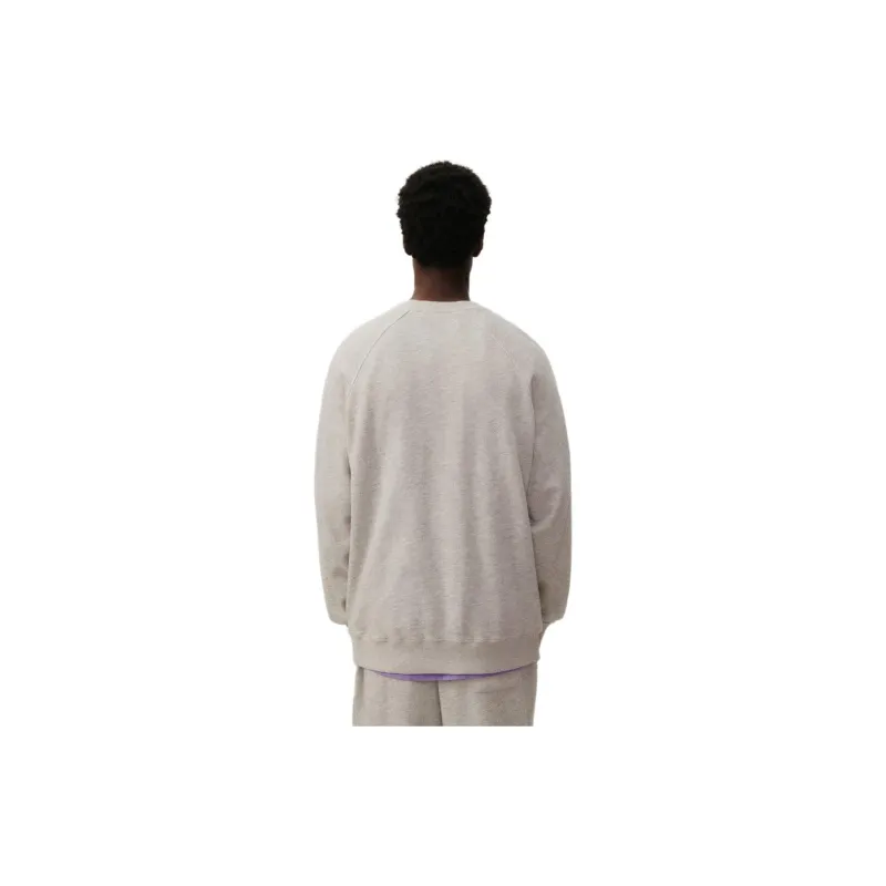 AMERICAN VINTAGE A.M FW24 SWEATSHIRT ZOFBAY Sweatshirt Men's Heather Grey/Stone Grey-2
