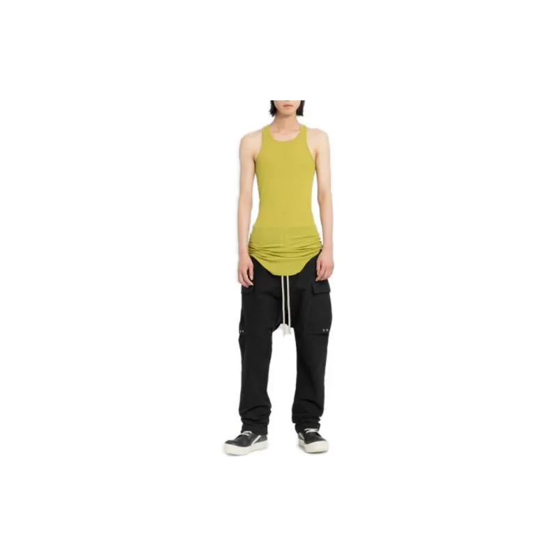 RICK OWENS Drawstring Drop crotch Trousers-1