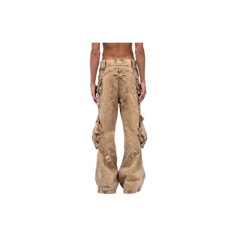 NOFAITH STUDIOS Jeans Unisex Beige-2