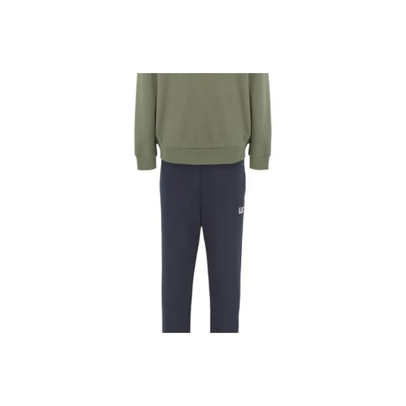 EMPORIO ARMANI EA7 SS25 Casual Sportswear Men Green-1