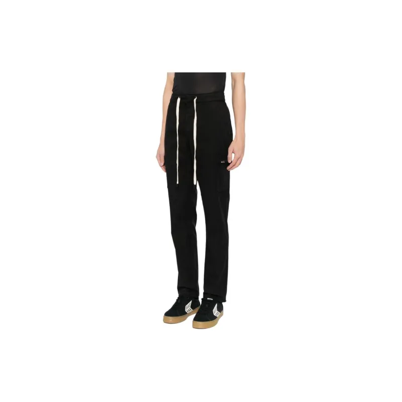 PAIGE Drawstring waist Lyocell Trousers-3