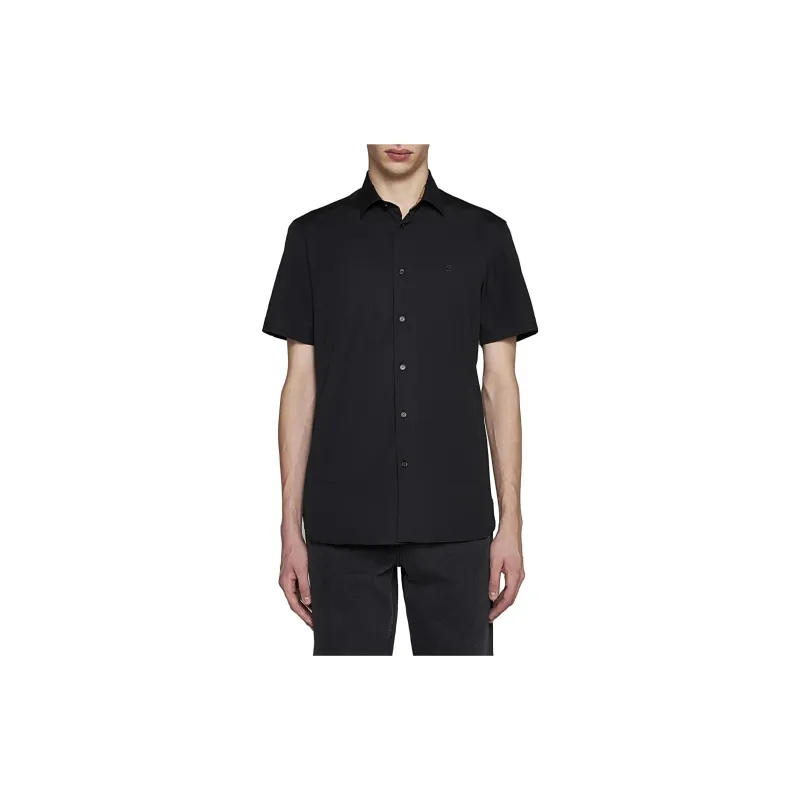 Burberry Shirts Men Black-2