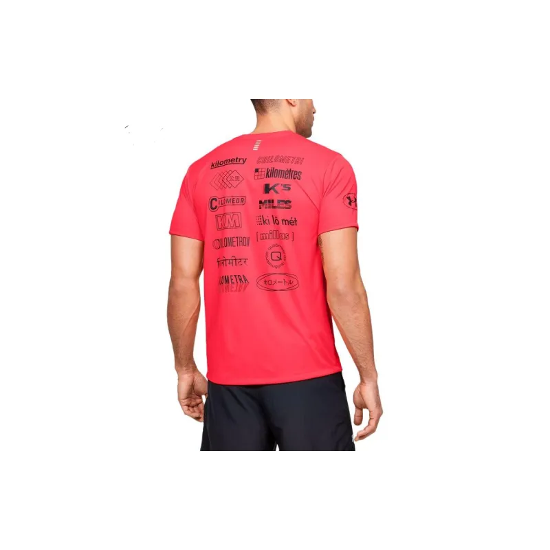 Under Armour Straight T Shirt Men's Red-2