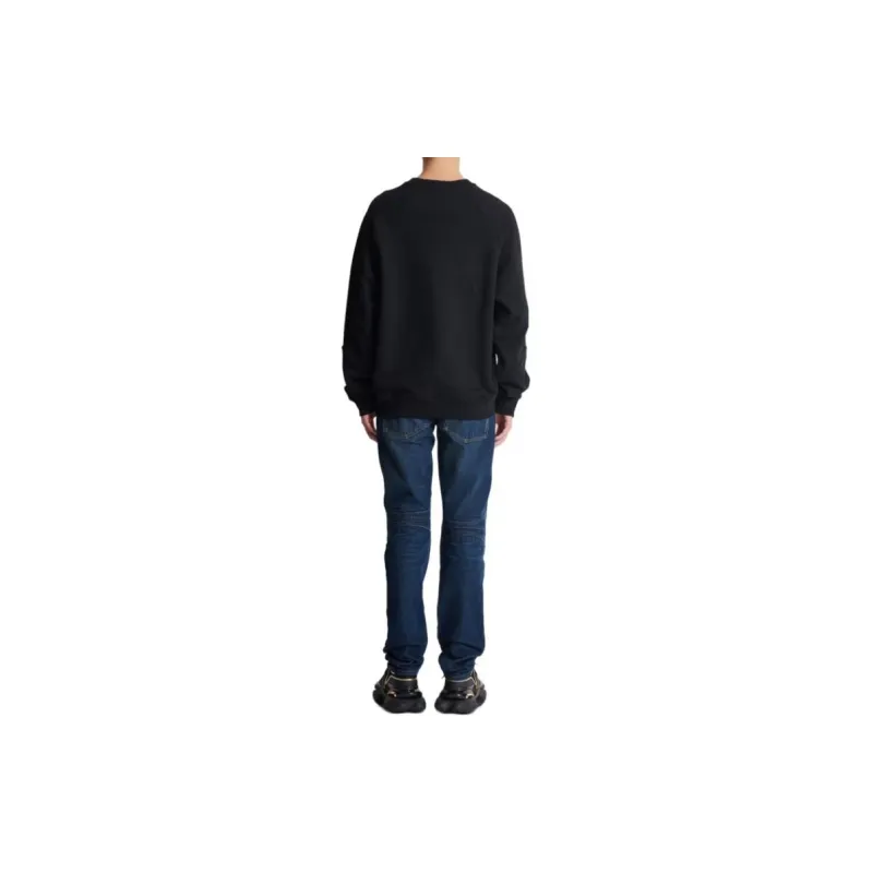 BALMAIN Vintage Logo Embroidered Oversized Sweatshirt-2
