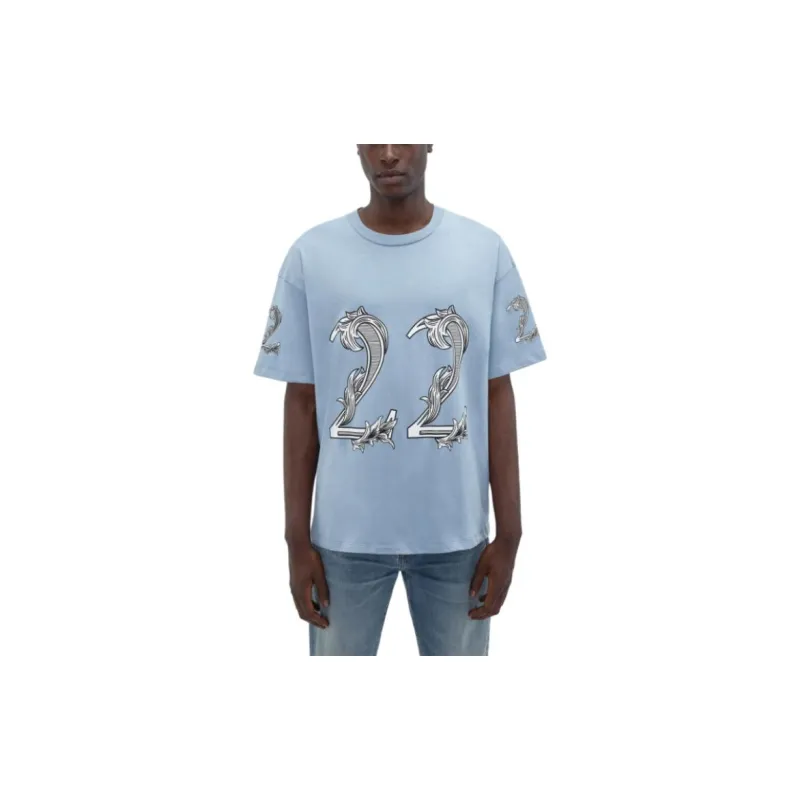 AMIRI T-Shirts Men Blue-2