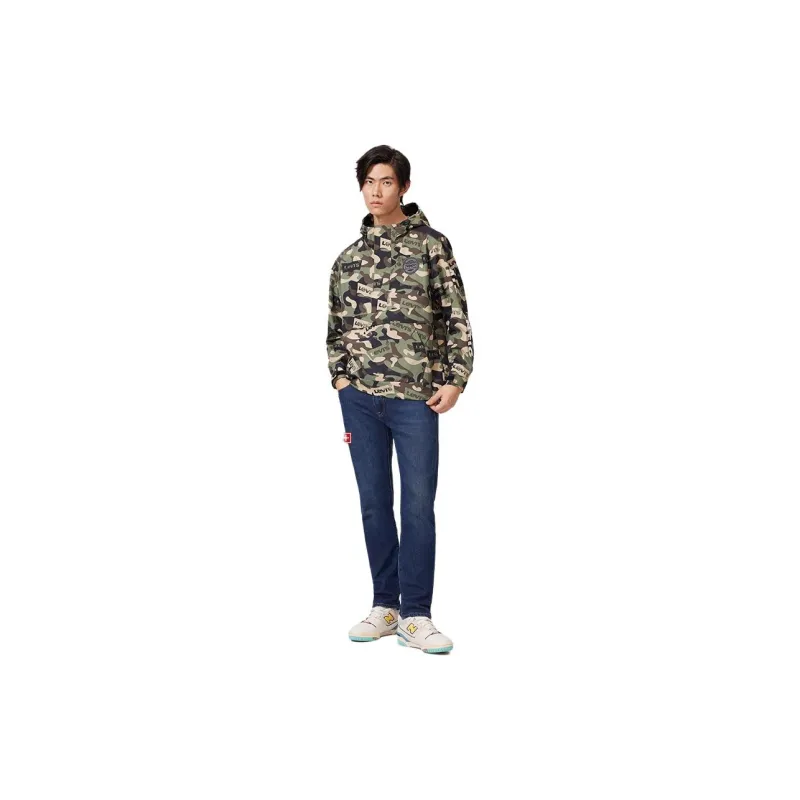 Levi's Jackets Coats Unisex Army Green-2