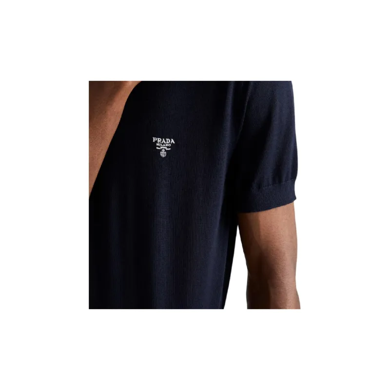 PRADA Cashmere Polo Shirt-3
