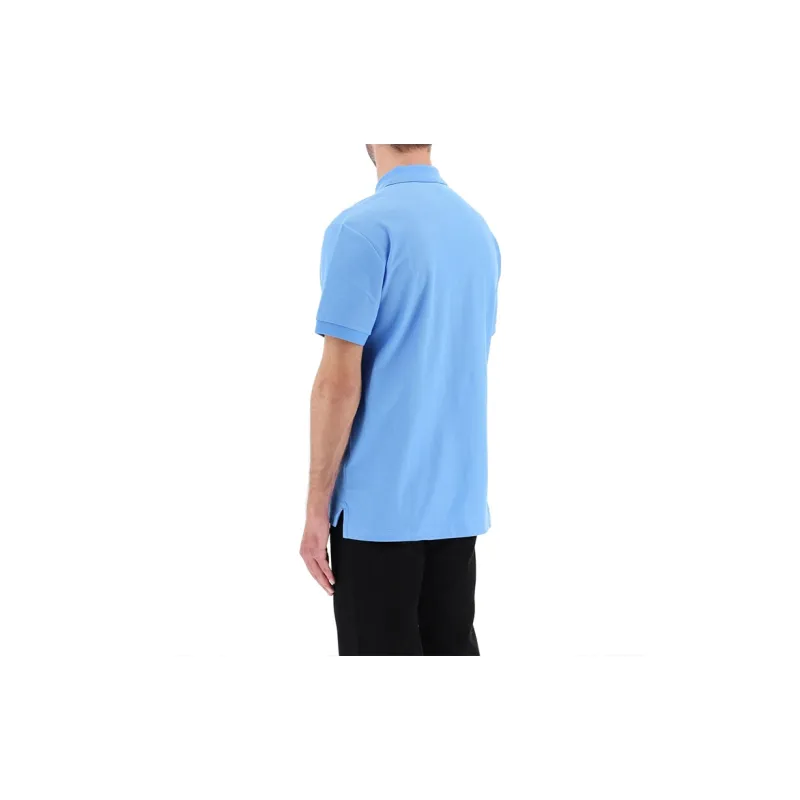 Burberry SS21 Polo Shirt Men's Sky Blue-2