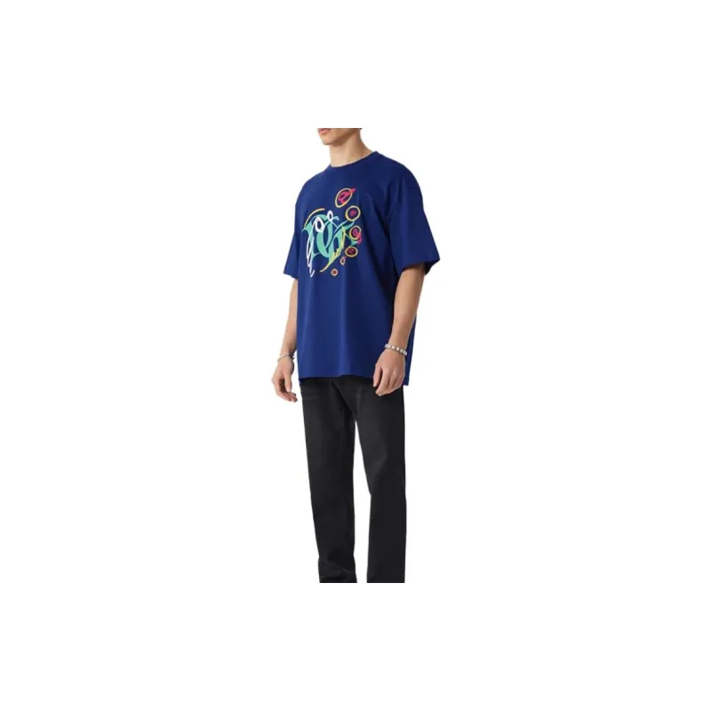 DEGAIA SS24 T Shirt Men's Royal Blue-4