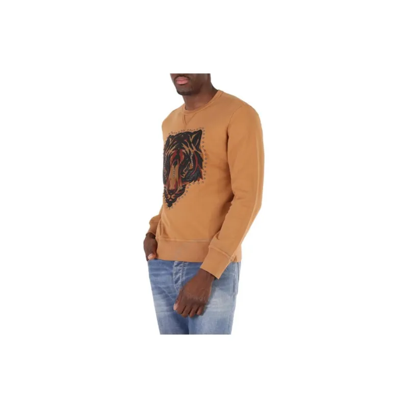 Roberto Cavalli Sweatshirt Men's Cinnamon-4