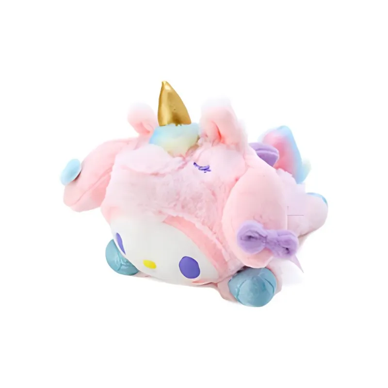 Sanrio MyMelody My Melody Unicorn Party Lying Down Dolls Plush Doll 15.5cm High-0