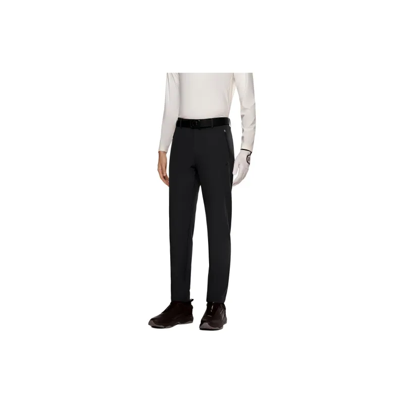 Biyin Leufen Casual Pants Men's Black-1