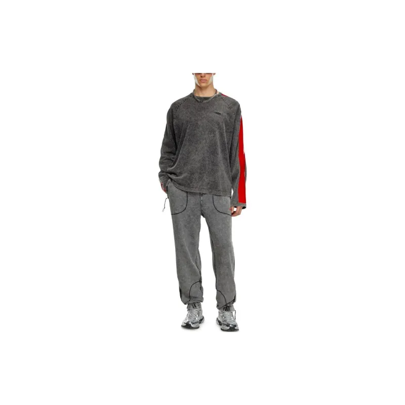 DIESEL Amsb Quentin Ht57 Faded Track Pants-1