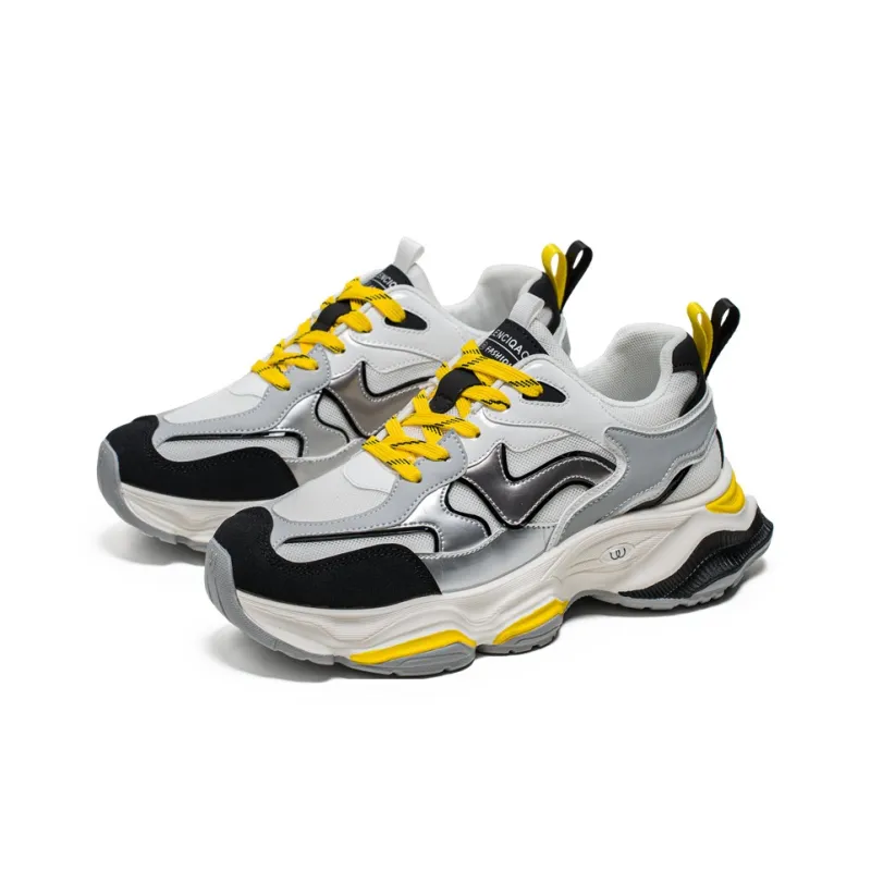 DM Breathable Low-Top Chunky Sneakers Men's-3