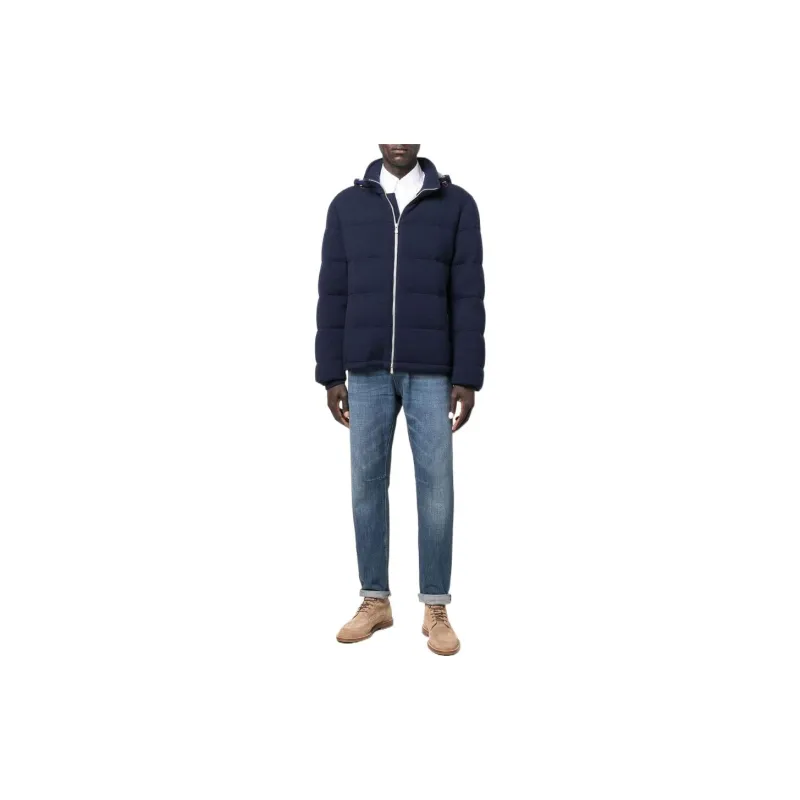 Brunello Cucinelli Jackets Men Navy-1